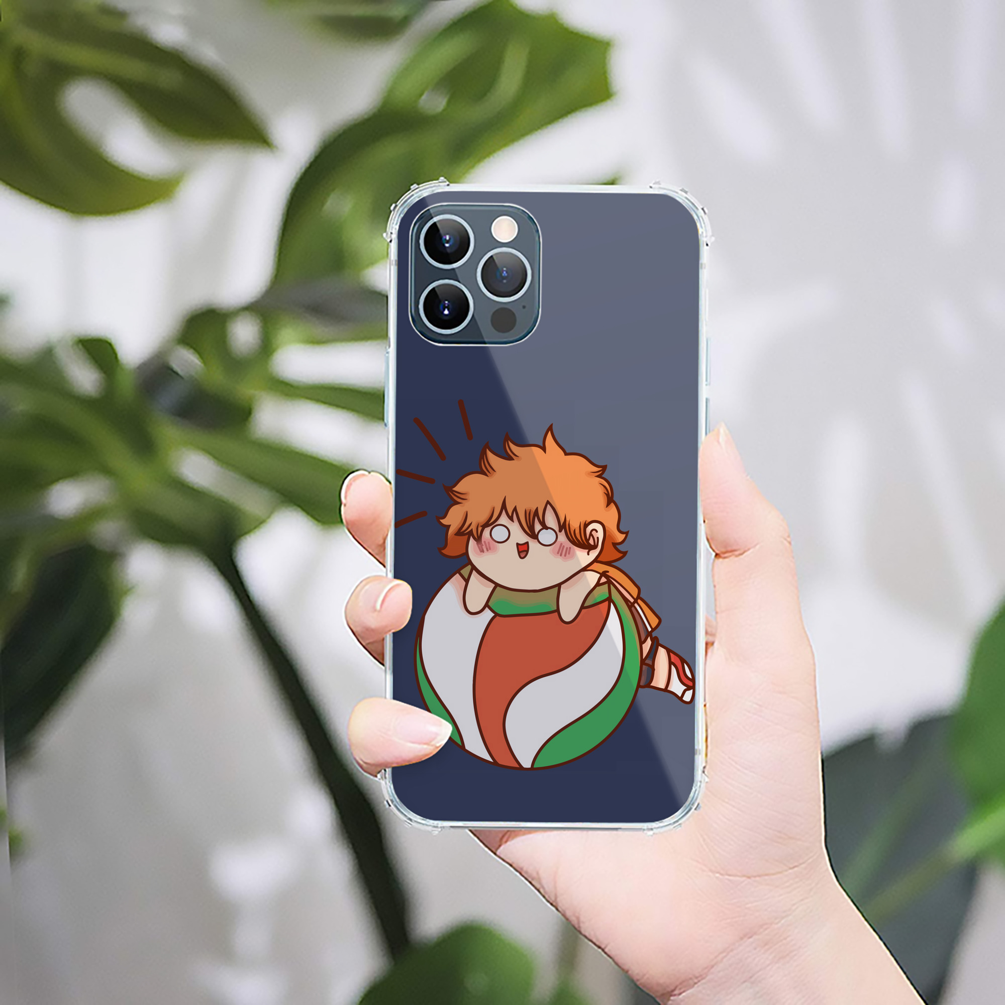 （画像用） ハイキュー!! Haikyu!! 【iPhone 12シリーズ対応】透明スマホケース（クリアソフトケース）